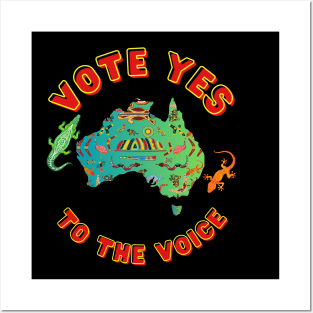 Vote Yes To The Voice Posters and Art